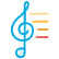 icon of treble clef