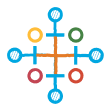icon of cirlces connected by lines
