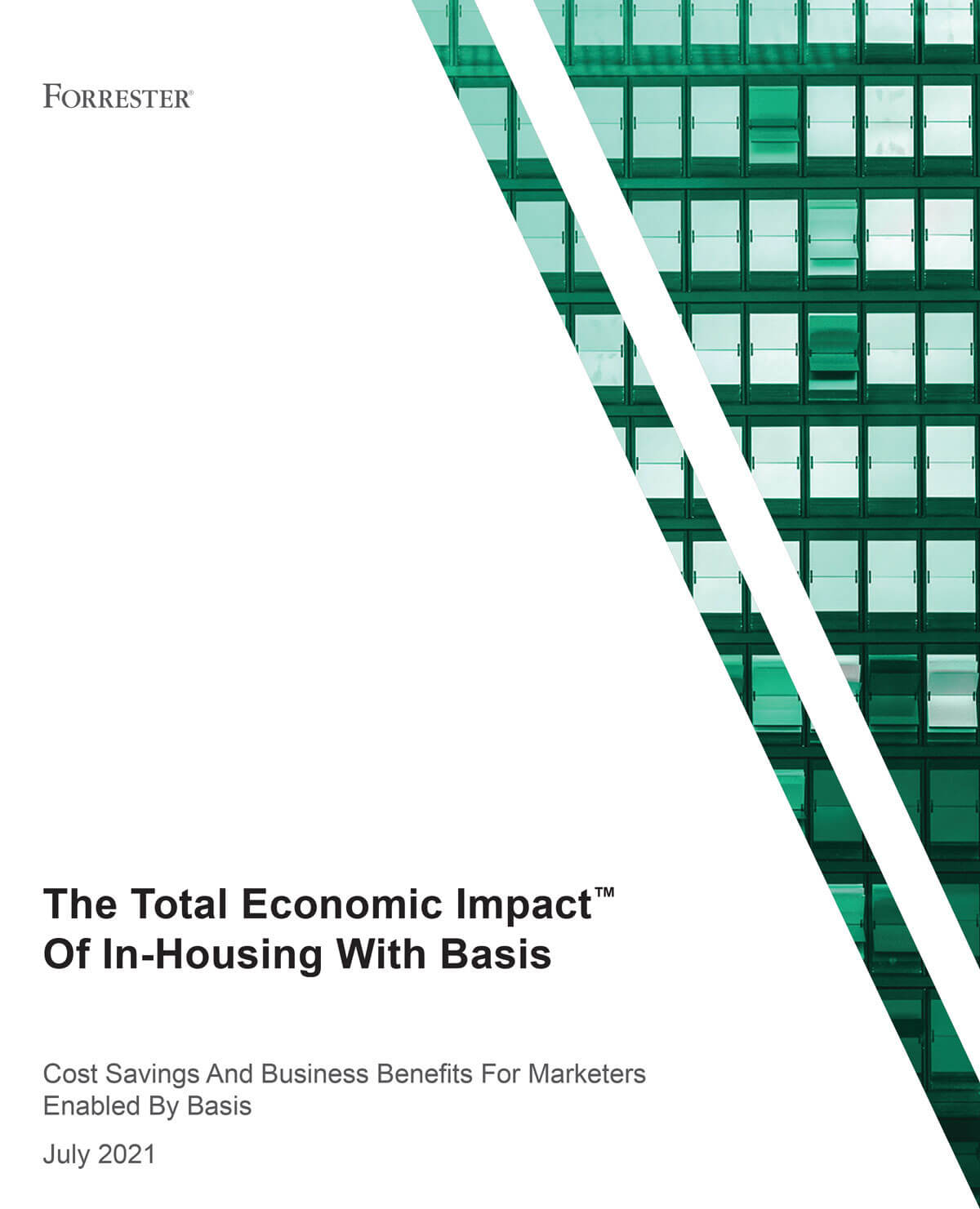 The Total Economic Impact of In-Housing With Basis guide cover