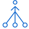 icon of nodes and arrows